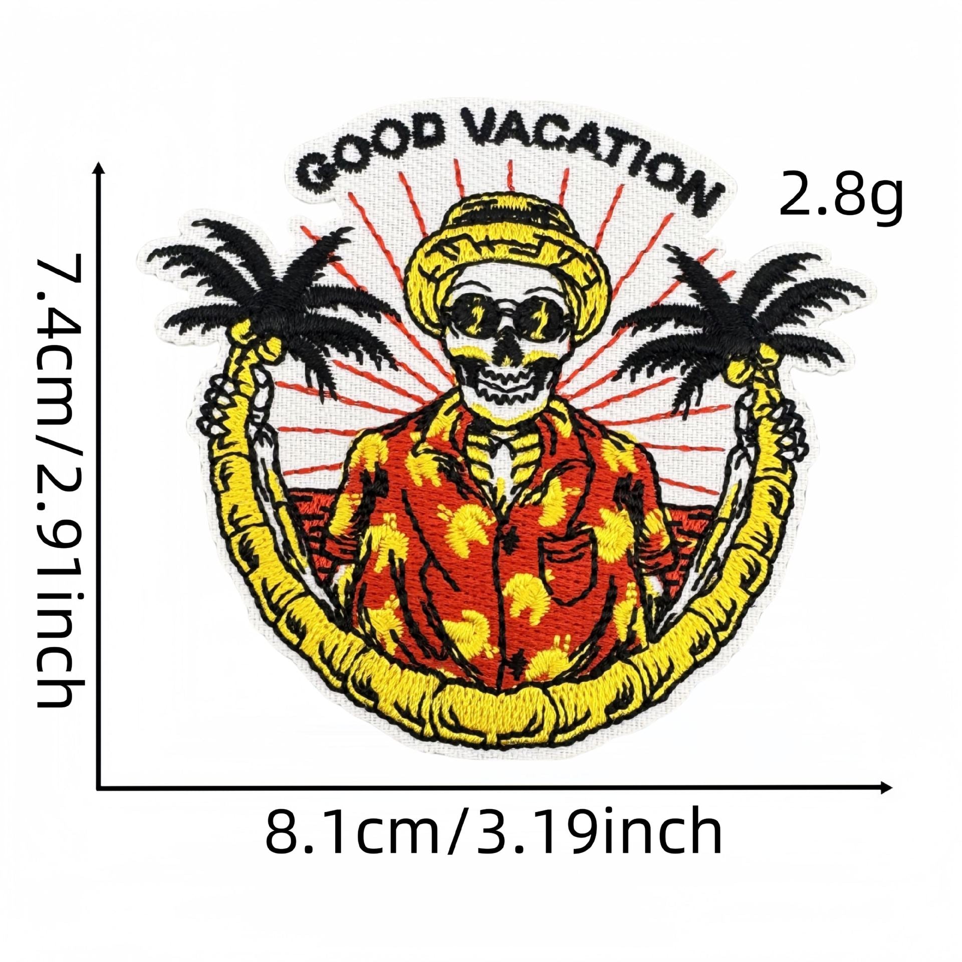 Wholesale Landscape skull car cloth sticker green landscape graffiti series decoration